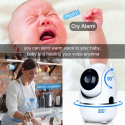 IP WIFI KAMERA BABY OTROŠKA VARUŠKA ZA NADZOR OTROK, AVTOMATSKO SLEDI