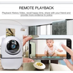 IP WIFI KAMERA BABY OTROŠKA VARUŠKA ZA NADZOR OTROK, AVTOMATSKO SLEDI