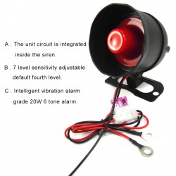 AVTO ALARM KVALITETEN, ALARMNI SISTEM, DELUJE NA UDAREC