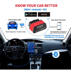 BLUETOOTH AVTO TESTER, DIAGNOSTIČNA NAPRAVA OBD2, AVTO DIAGNOSTIKA