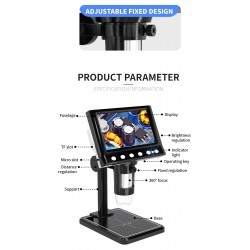 DIGITALNI MIKROSKOP 1600X Z LCD ZASLONOM