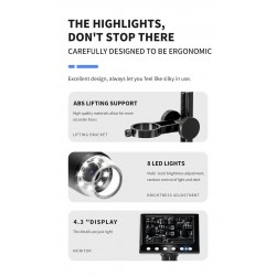 DIGITALNI MIKROSKOP 1600X Z LCD ZASLONOM