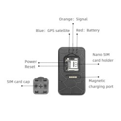 GPS 4G SLEDILNA NAPRAVA, TRACKER, VODOTESNA, DELUJE DO 60 DNI