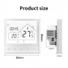 DIGITALNI SOBNI TERMOSTAT ZA OGREVANJE, 220V, 16A