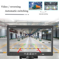 2 X KAMERA ZA VZVRATNO VOŽNJO BREZŽIČNA + LCD 7 INCH MONITOR