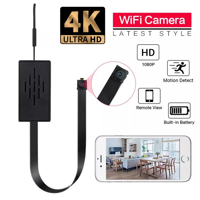 SPY IP WIFI KAMERA 4K, ŽIVO SLIKO VIDITE OD KJERKOLI PO SVETU