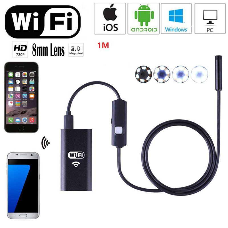 WiFi HD ENDOSKOPSKA KAMERA 1m ANDROID,iOS,WINDOWS