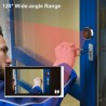 KUKALO ZA VRATA DIGITALNO Z LCD EKRANOM, ELEGANTNO, Z 2MP KAMERO
