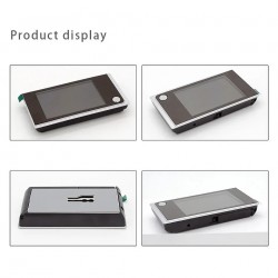 KUKALO ZA VRATA DIGITALNO Z LCD EKRANOM, ELEGANTNO, Z 2MP KAMERO
