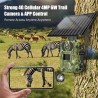 PRO 4G LOVSKA KAMERA, SOLARNO POLNJENJE, SLIKA V ŽIVO 24MP