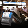 TISKALNIK PRINTER RAČUNOV, BLUETOOTH, PRENOSNI, POLNILEN, BREZŽIČNI