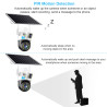 4G IP ZUNANJA KAMERA 8MP 4K, 2 KAMERI, SOLARNA, OGLED ŽIVE SLIKE