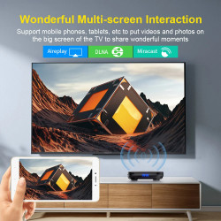 SMART ANDROID 13.0 TV BOX 4G RAM 32 GB ROM QUAD CORE 1080p 8K