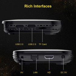 SMART ANDROID 13.0 TV BOX 4G RAM 32 GB ROM QUAD CORE 1080p 8K