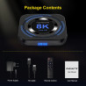 SMART ANDROID 13.0 TV BOX 4G RAM 32 GB ROM QUAD CORE 1080p 8K