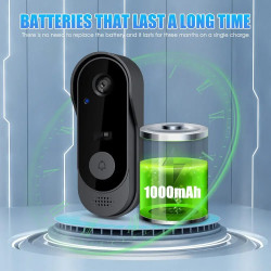 IP W-IFI KAMERA DOMOFON ZVONEC BREZŽIČEN INTERCOM PAMETEN ZVONEC