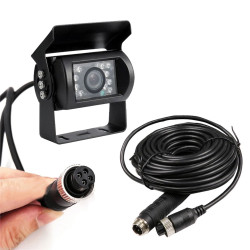 AVTO KAMERA ZA VZVRATNO VOŽNJO 9 inch LCD, 4 KAMERE 4 SLIKE NA ZASLONU