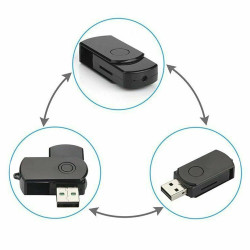 SPY KAMERA MINI FULL HD 1080p, 5Mpix, USB KLJUČ, SNEMA SLIKO IN ZVOK