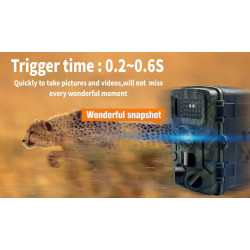 LOVSKA KAMERA 58MP, SNEMA V LOČLJIVOSTI 2,7K