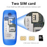 MINI MOBILNI TELEFON 2xSIM- ČRNE BARVE