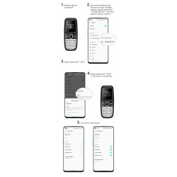 MINI MOBILNI TELEFON 2xSIM- ČRNE BARVE