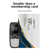 MINI MOBILNI TELEFON 2xSIM- ČRNE BARVE