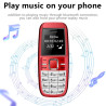 MINI MOBILNI TELEFON 2xSIM- ČRNE BARVE