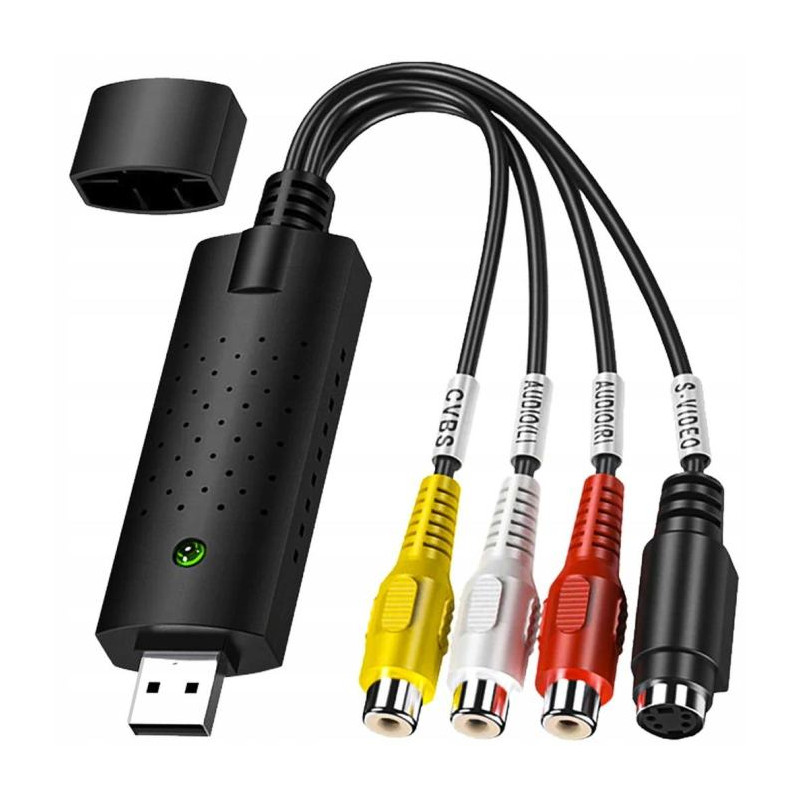 SNEMALNIK S-VIDEO IN CHINCH NA USB 2.0, VIDEO GRABBER