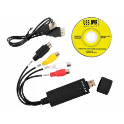 SNEMALNIK S-VIDEO IN CHINCH NA USB 2.0, VIDEO GRABBER