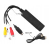 SNEMALNIK S-VIDEO IN CHINCH NA USB 2.0, VIDEO GRABBER