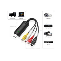 SNEMALNIK S-VIDEO IN CHINCH NA USB 2.0, VIDEO GRABBER