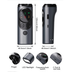 PRO ODGANJALEC PSOV, 3 SONDE, ULTRAZVOČNI ODGANJALNIK ZA PSE, TRENER