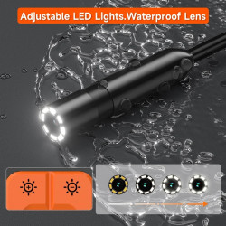 VRHUNSKA ENDOSKOPSKA KAMERA Z DVEMA KAMERAMA, 5m, IPS ZASLON, FULL HD