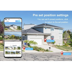 4G IP ZUNANJA VRTLJIVA KAMERA 6MP 4K, 2 KAMERI, OGLED ŽIVE SLIKE