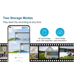 4G IP ZUNANJA VRTLJIVA KAMERA 6MP 4K, 2 KAMERI, OGLED ŽIVE SLIKE