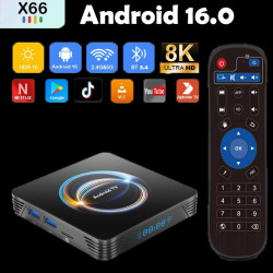 SMART ANDROID 16, TV BOX 4G...