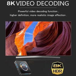 SMART ANDROID 16, TV BOX 4G RAM 32 GB ROM QUAD CORE 1080p 8K