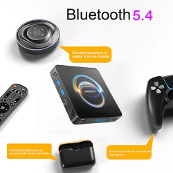 SMART ANDROID 16, TV BOX 4G RAM 32 GB ROM QUAD CORE 1080p 8K