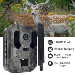 LOVSKA KAMERA HC960ULTRA 4G SLIKA V ŽIVO, 120MP, 4K + BATERIJA 8000mah
