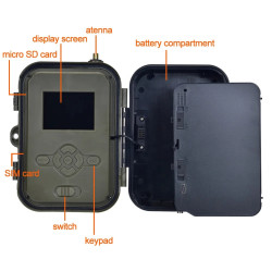LOVSKA KAMERA HC960ULTRA 4G SLIKA V ŽIVO, 120MP, 4K + BATERIJA 8000mah