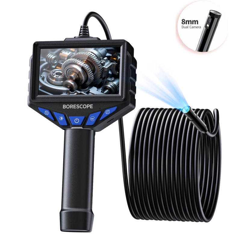 ENDOSKOPSKA KAMERA 10m, FULL HD, Z LCD ZASLONOM, PREMER KAMERE: 8 mm