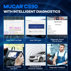 PROFESIONALNI OBD2 AVTO TESTER, DIAGNOSTIČNA NAPRAVA