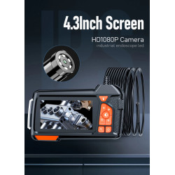 ENDOSKOPSKA KAMERA 5m Z LCD ZASLONOM, 5,5 mm KAMERA, FULL HD 1080p