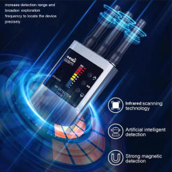 PROFI NAPRAVA ZA ODKRIVANJE PRISLUŠKOVALNIH NAPRAV OD 0-8GHz