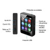MP3/MP4 PREDVAJALNIK, BLUETOOTH, LED ZASLON, SNEMALNIK ZVOKA
