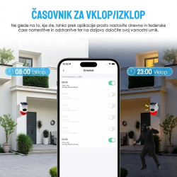WIFI ALARM S SENZORJEM GIBANJA, SOLAREN, VODOTESEN