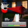 WIFI ALARM S SENZORJEM GIBANJA, SOLAREN, VODOTESEN