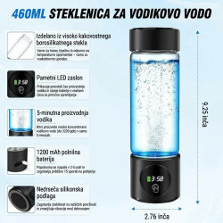 GENERATOR VODIKOVE VODE, LED ZASLON, DVOJNA KOMORA (SPE PEM)