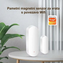 WIFI HIŠNI ALARM ZA VRATA,OKNA- DOBITE OBVESTILO O VDORU