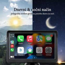 MULTIMEDIJSKI AVTO PREDVAJALNIK 7 INCH + CESTNA NAVIGACIJA + FM RADIO